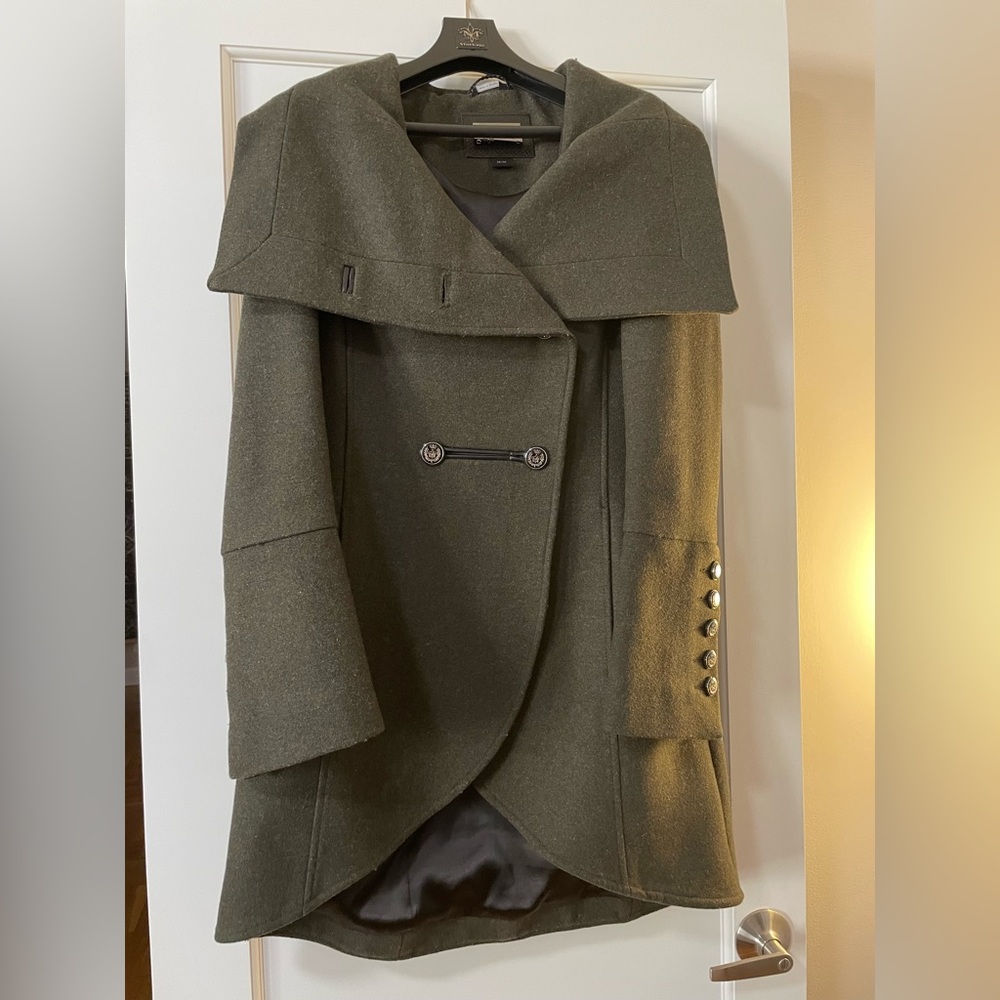 Mackage diana tulip military wool coat